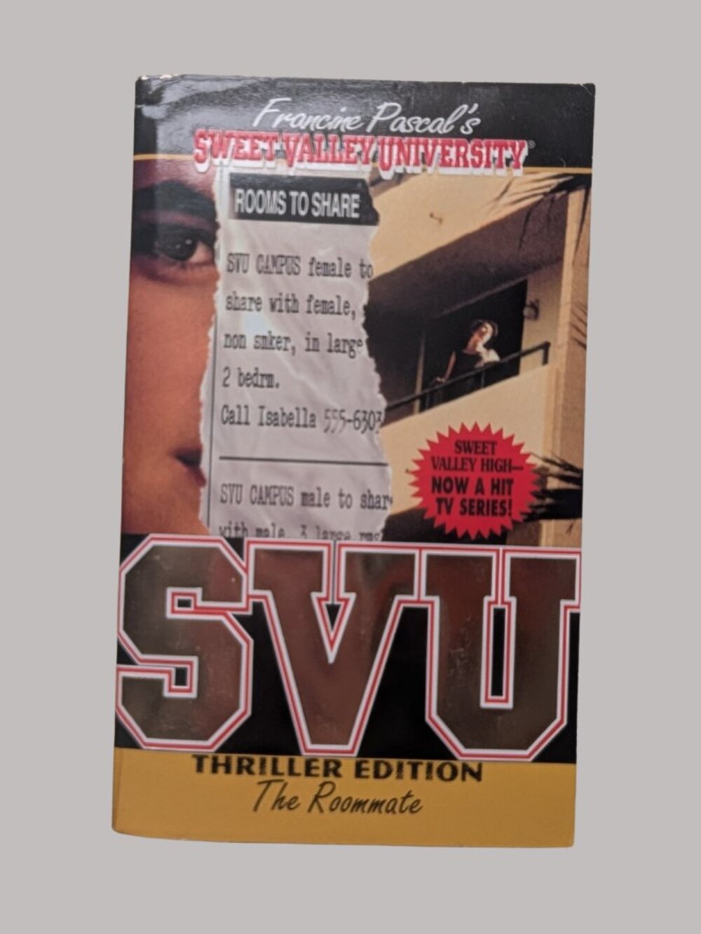 10/$25 Vintage 1996 Sweet Valley University Thriller #6 The Roommate